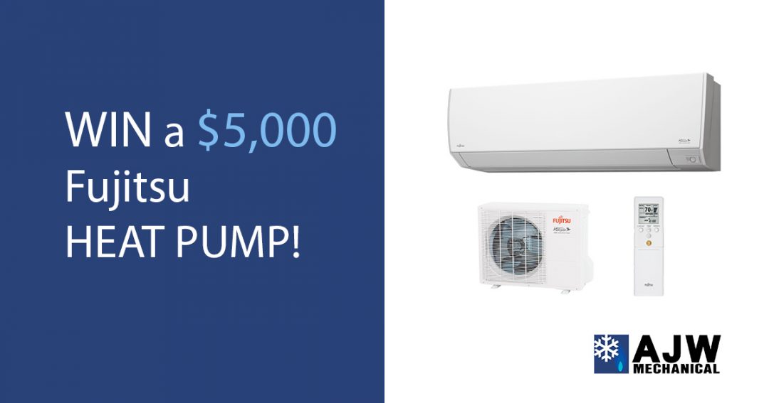 5000 Fujitsu Heat Pump Contest AJW Mechanical